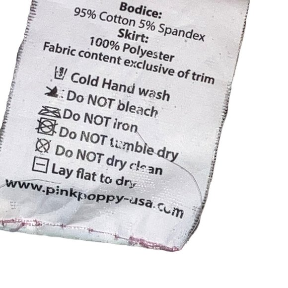 Pink Poppy Rainbow Unicorn Tulle Fancy Dress Girls Multi colour 5-6 Years - Picture 6 of 7